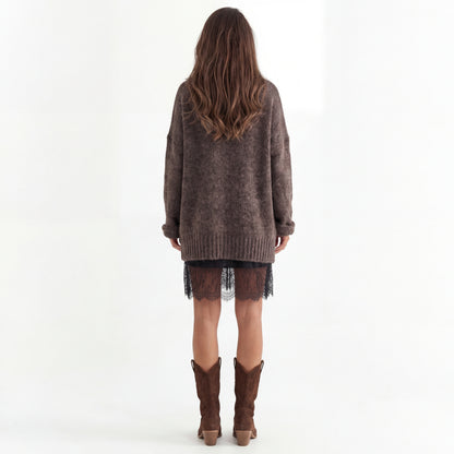 Organic Merino Wool Blend Turtleneck