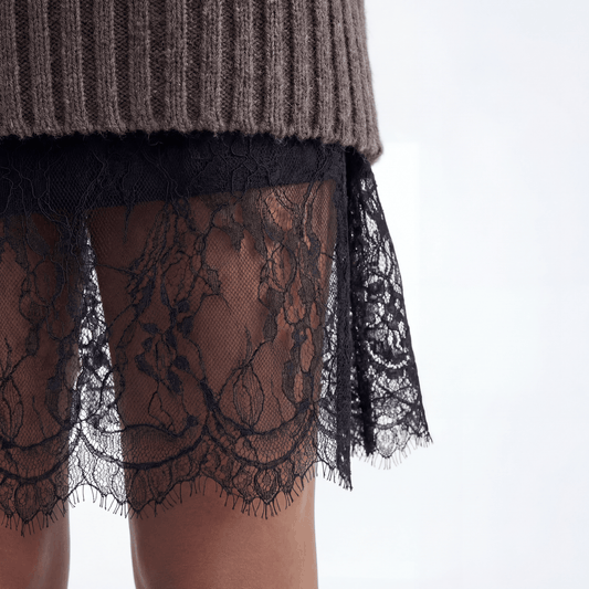 Lace Midi Skirt